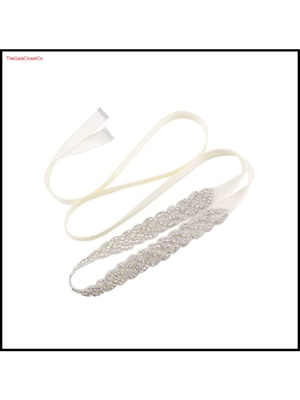 Rhinestone Crystal Wedding Sash Belt Bridal Bridesmaid Dress Ribbon Tie